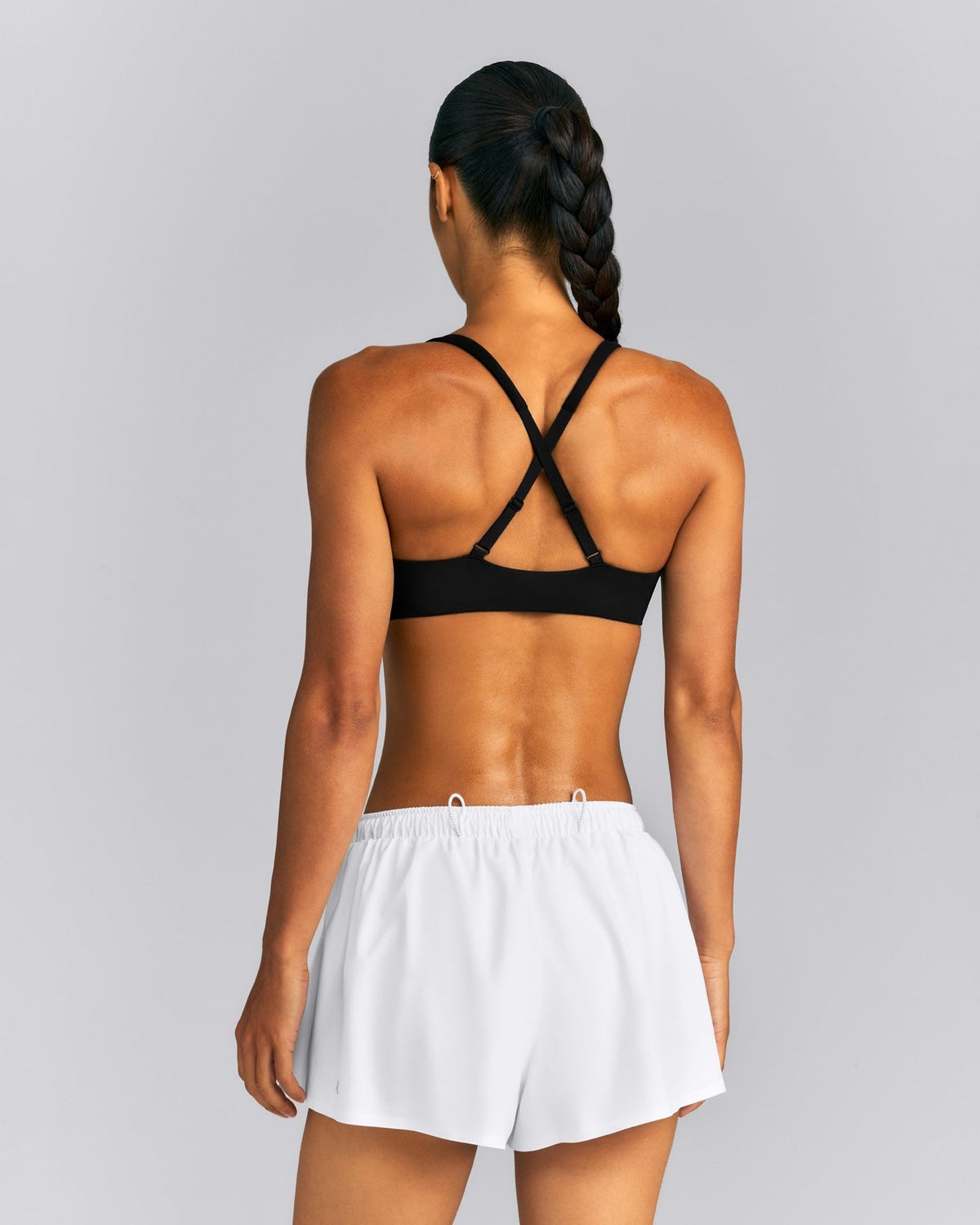 EasyLiftTM Cross Back Sports Bra | Black