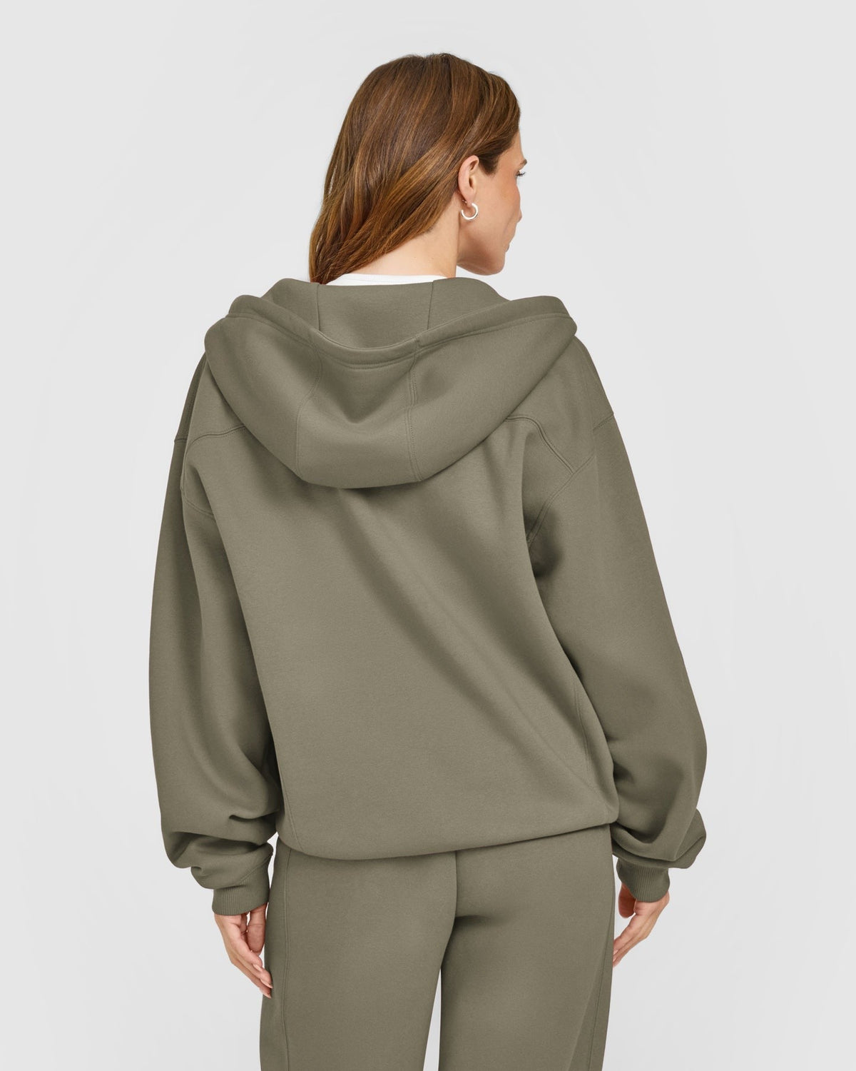 Foundations Zip Up Hoodie | Alpine Green
