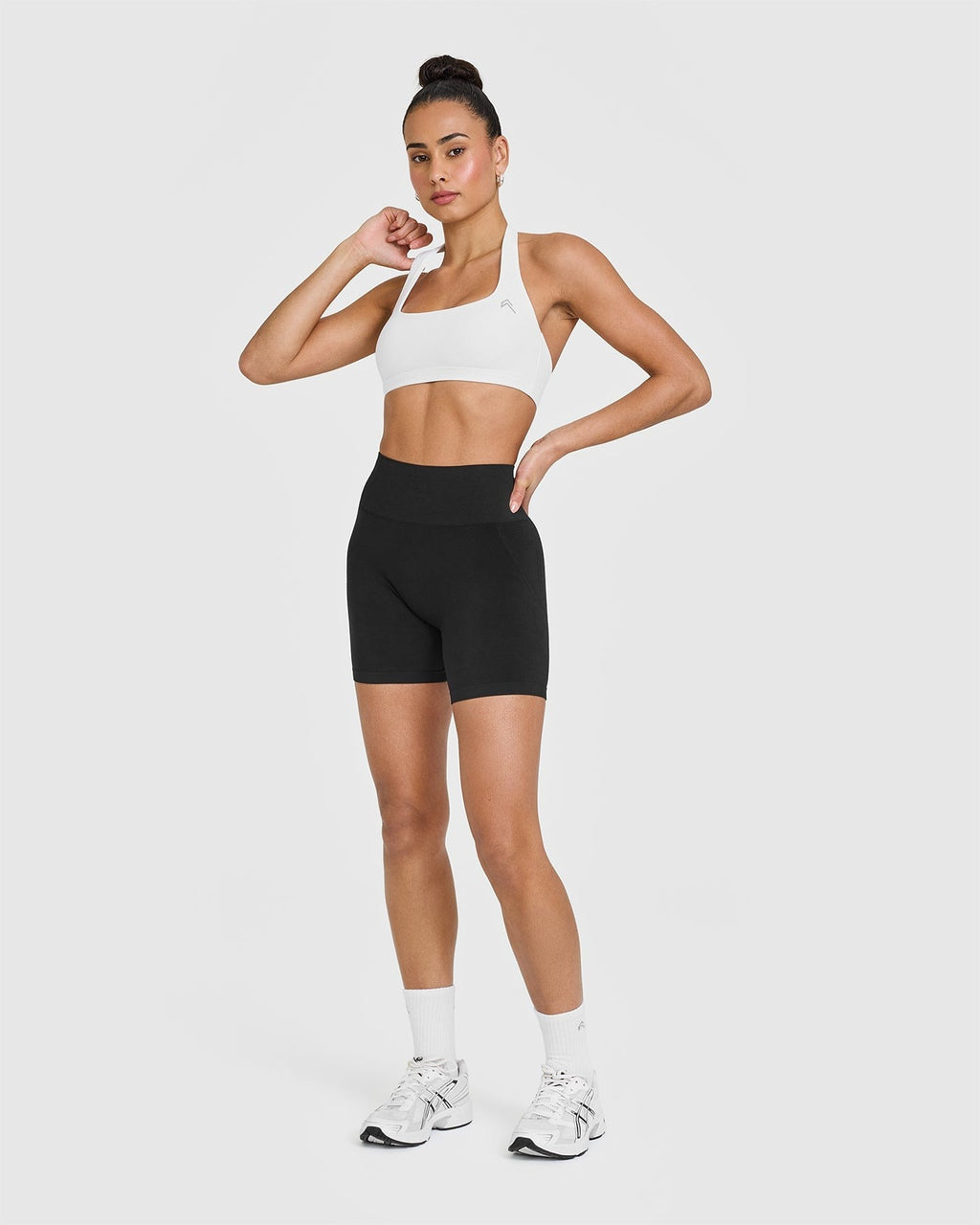 EasyLiftTM Halter Bralette | White