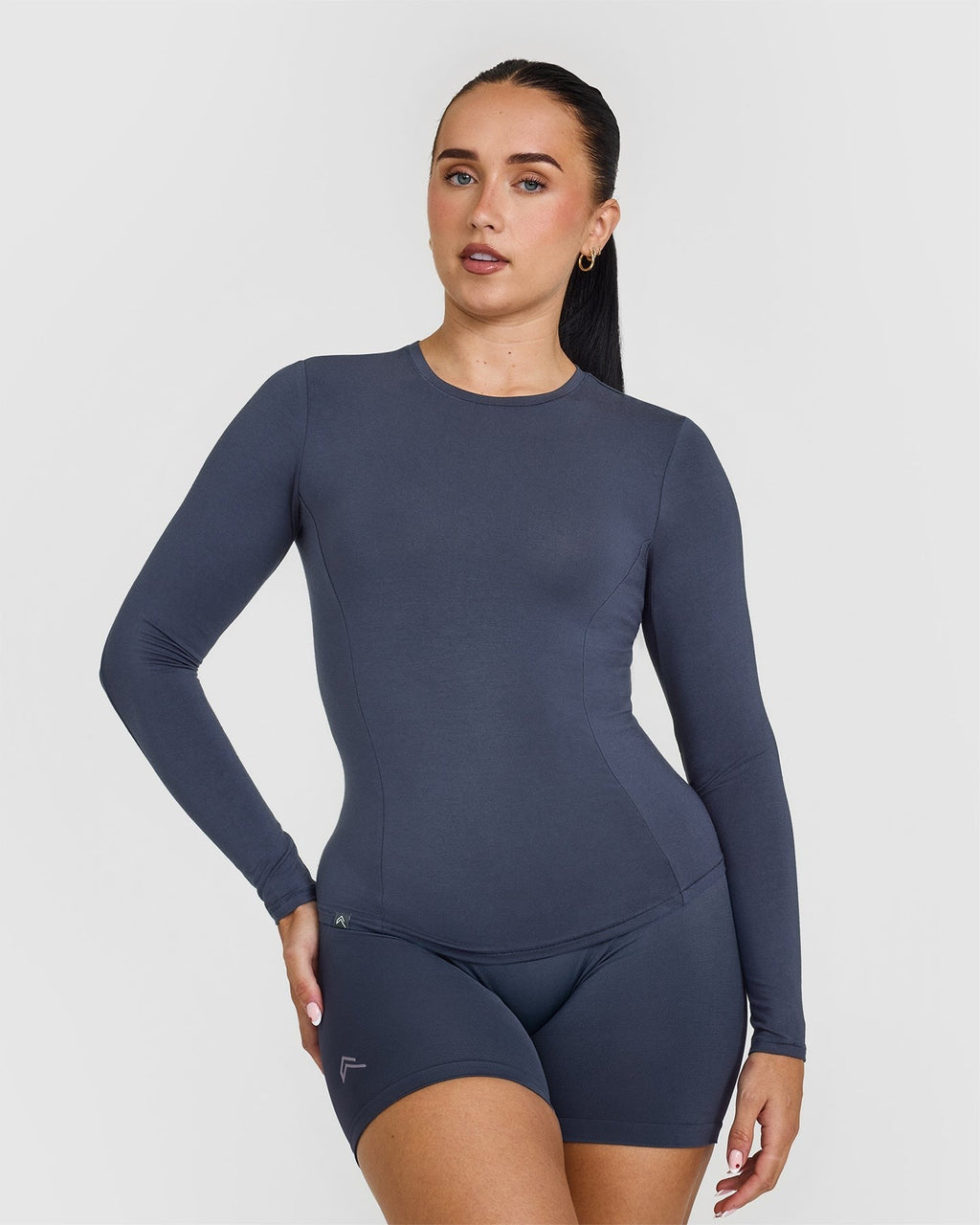MellowTM Soft Long Sleeve Top | True Blue