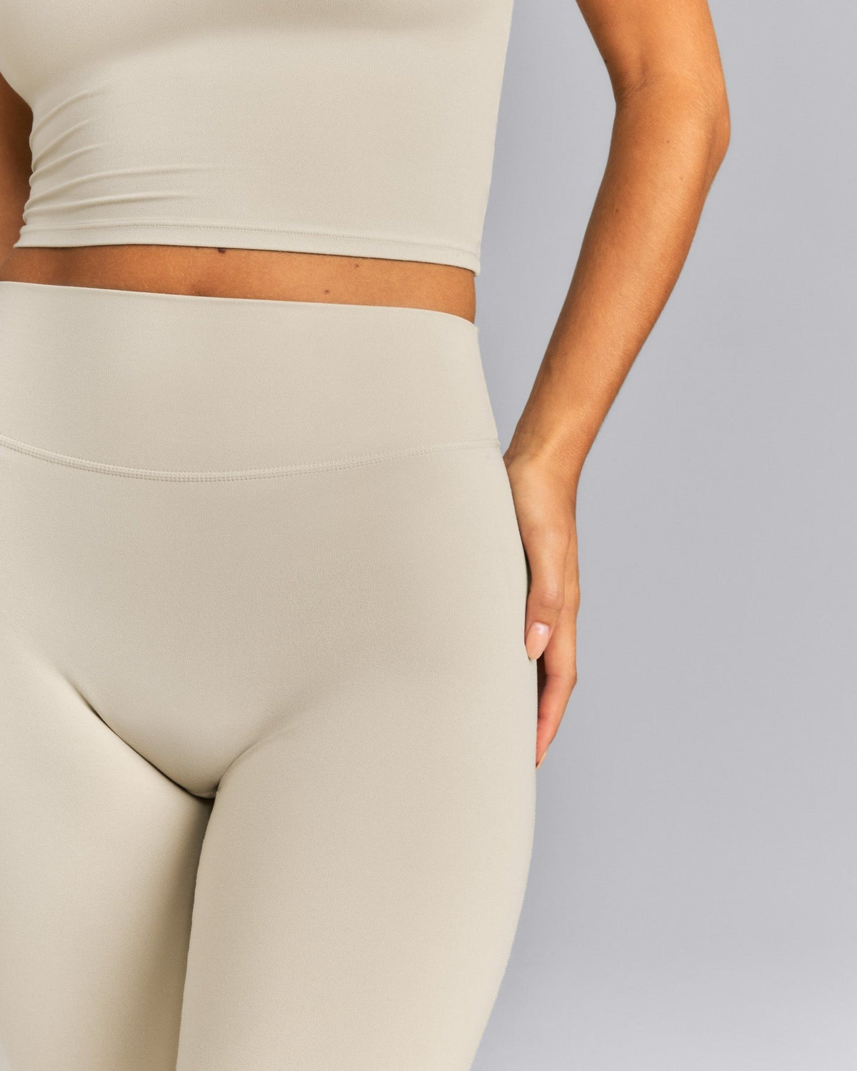 SoftMotionTM Flared Pants | Oatmeal