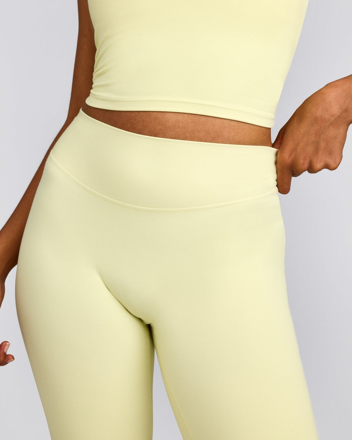 SoftMotionTM Flared Pants | Pastel Yellow