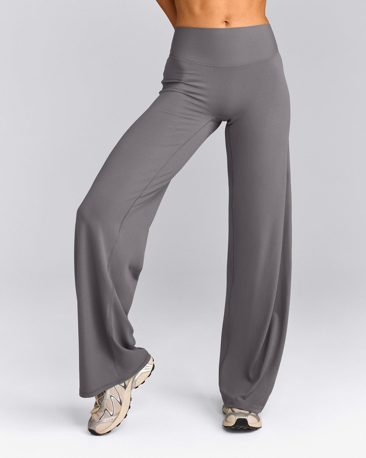 SoftMotionTM Straight Leg Pants | Ash Gray
