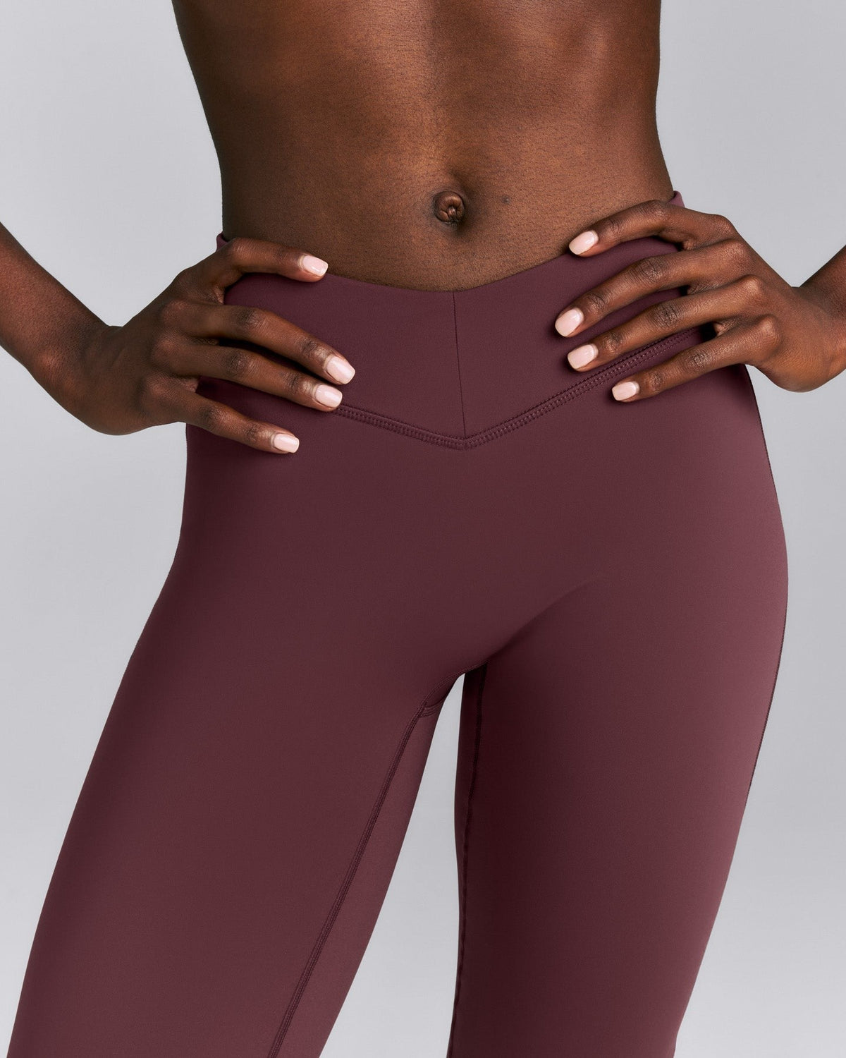 UnifiedMoveTM V Front Mid Rise Flared Pants | Velvet Mocha