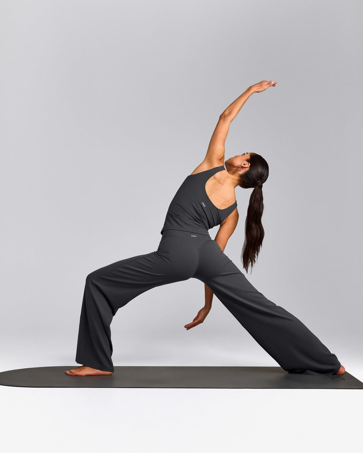 SoftMotionTM Scoop Neck Tank Top | Coal
