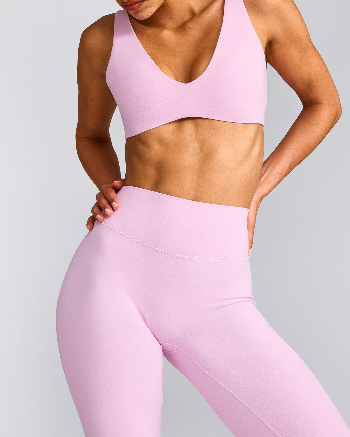 SoftMotionTM Flared Pants | Chalk Pink