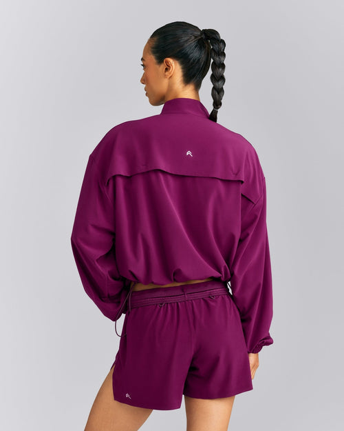 AirMoveTM Jacket with Bonding | Ripe Fig