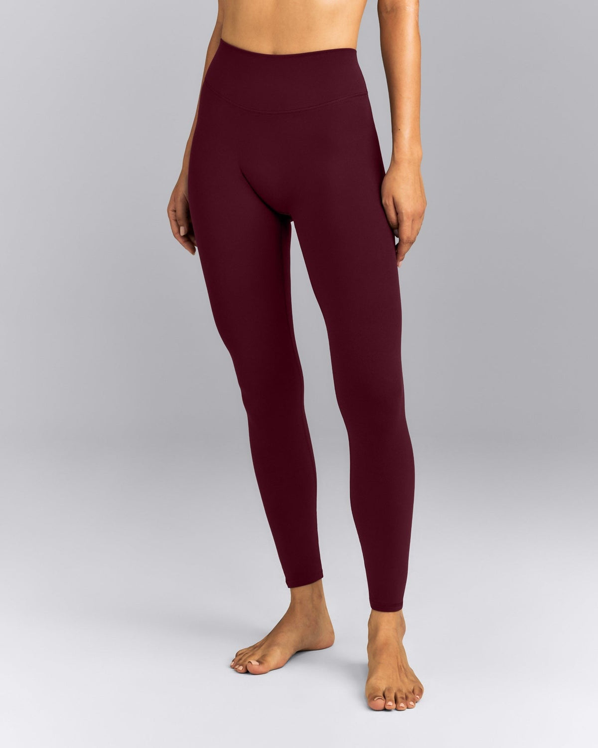 SoftMotionTM High Waisted Leggings | Cherry Lacquer Purple