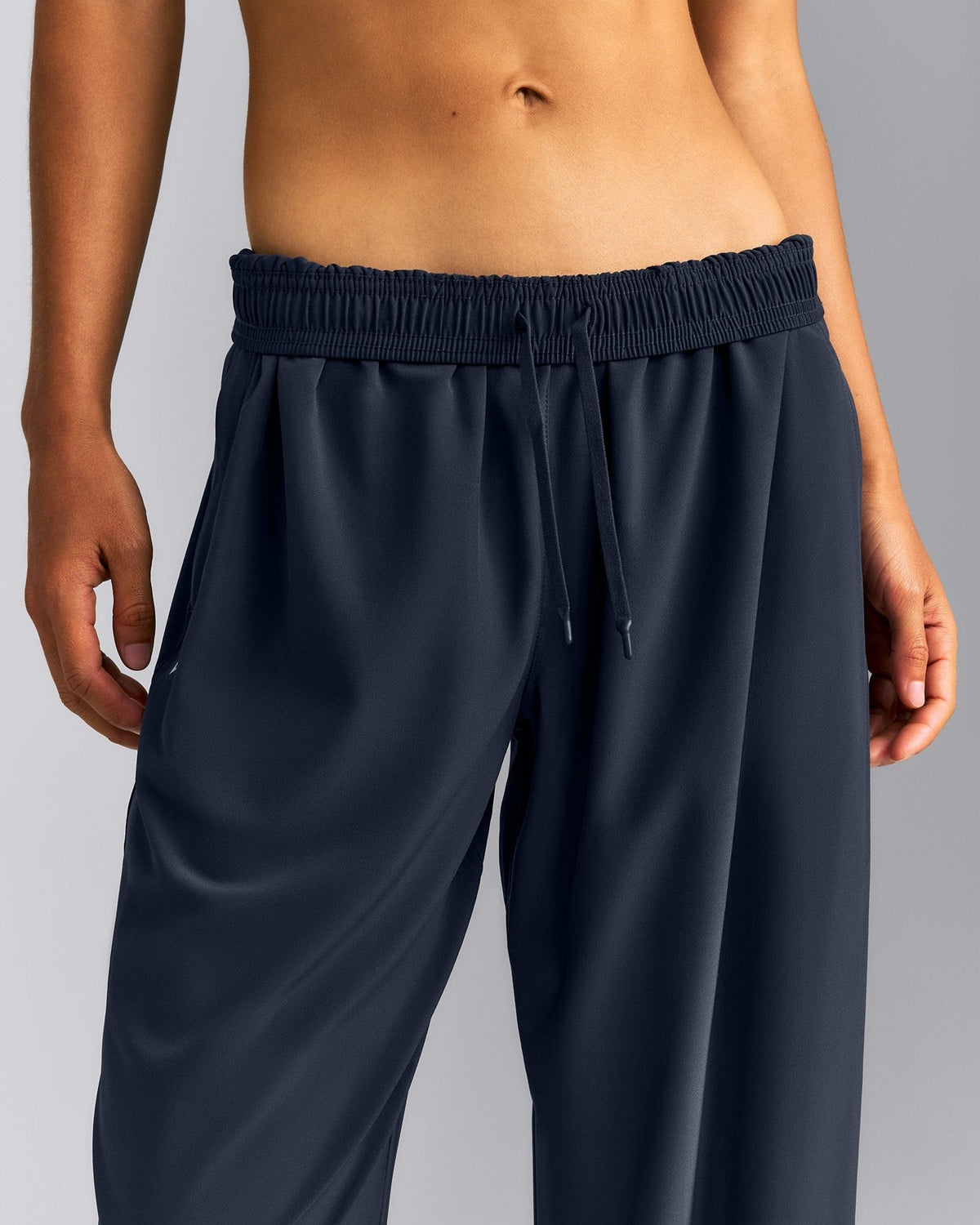 AirMoveTM Straight Leg Drawcord Pants | True Blue