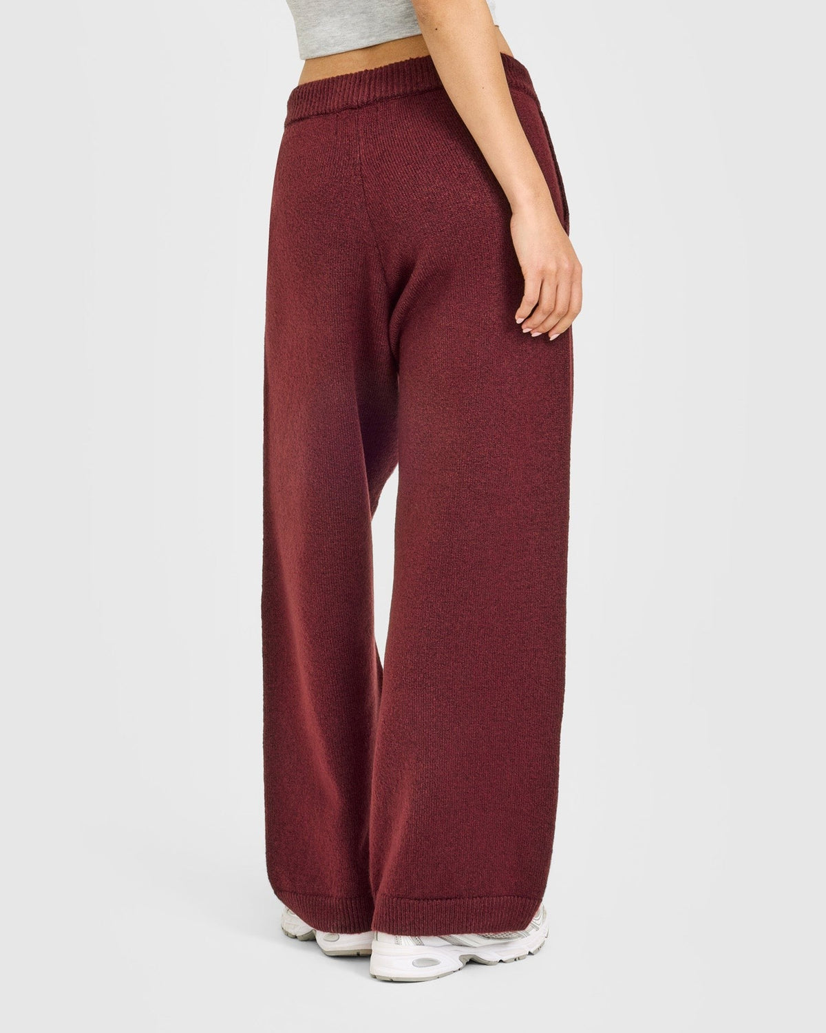 Oversized Knit Straight Leg Pants | Rosewood