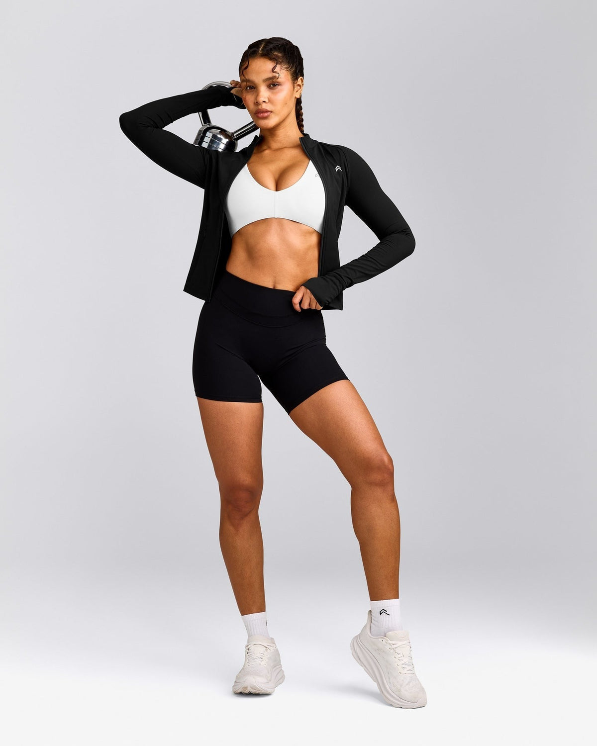 UnifiedMoveTM High Waisted Shorts 6" | Black