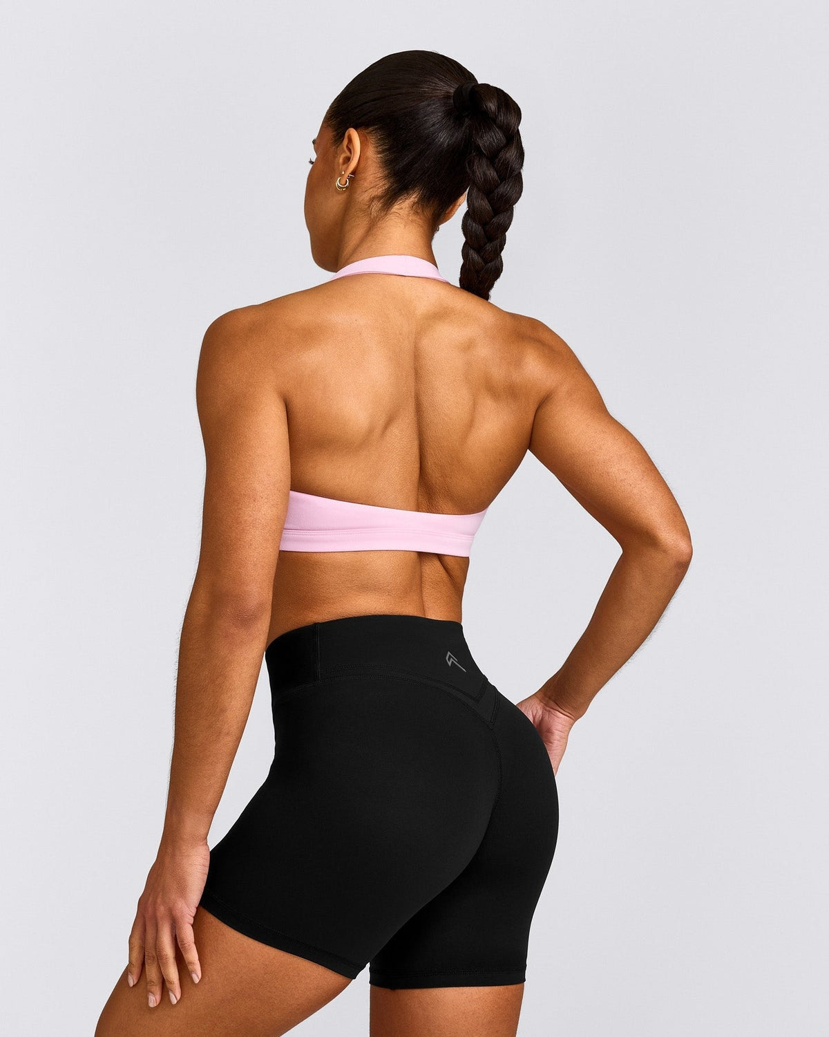EasyLiftTM Halter Bralette | Chalk Pink