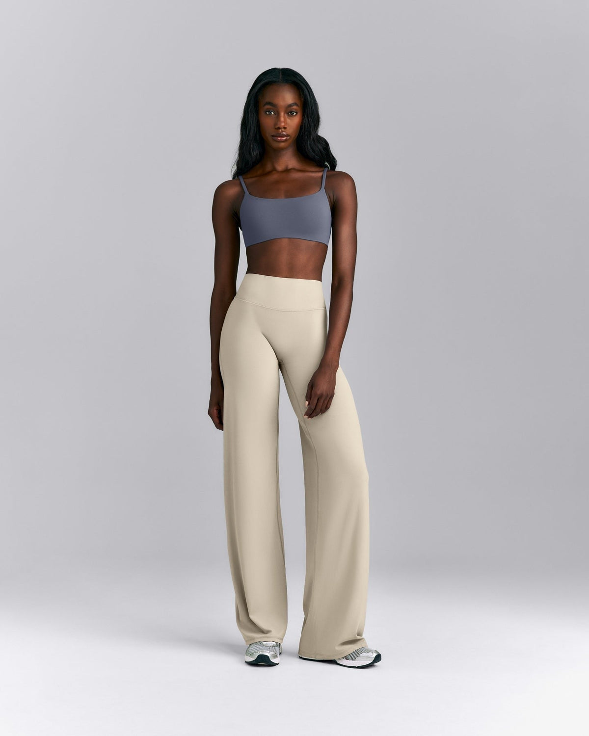 SoftMotionTM Straight Leg Pants | Oatmeal