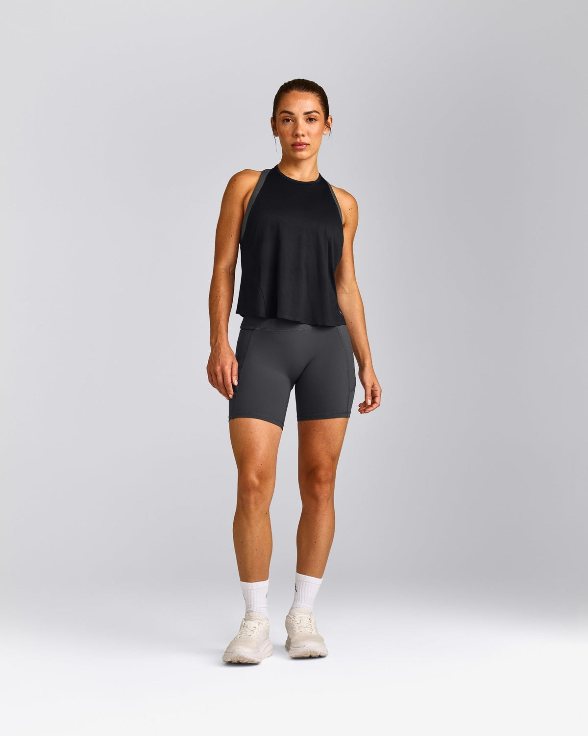 PrecisionMoveTM Drop Armhole Tank Top | Black