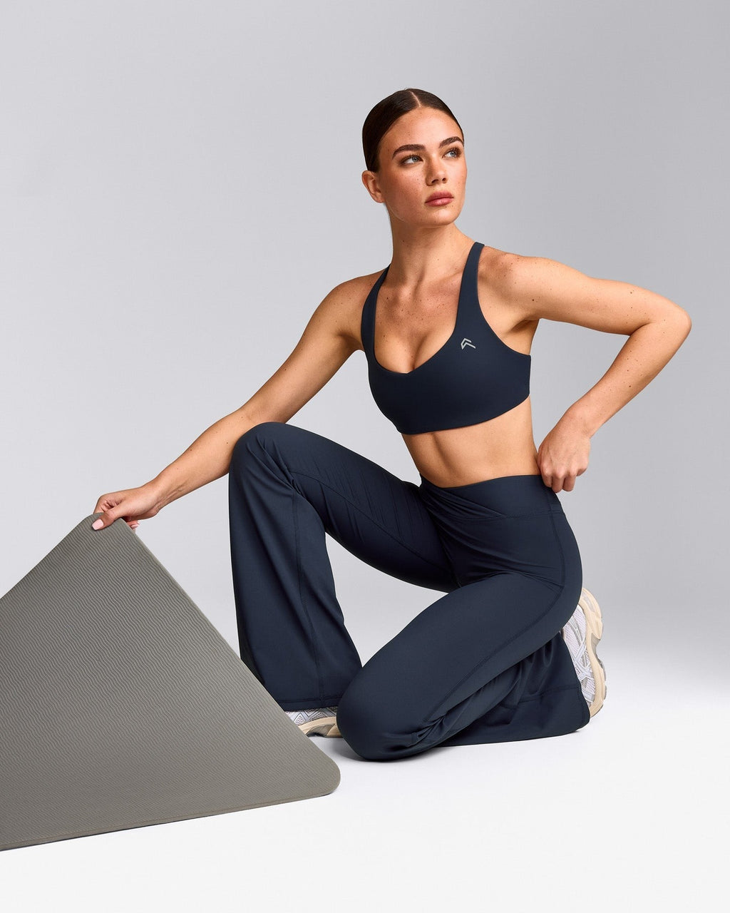 UnifiedMoveTM Wrap Flared Pants | True Blue