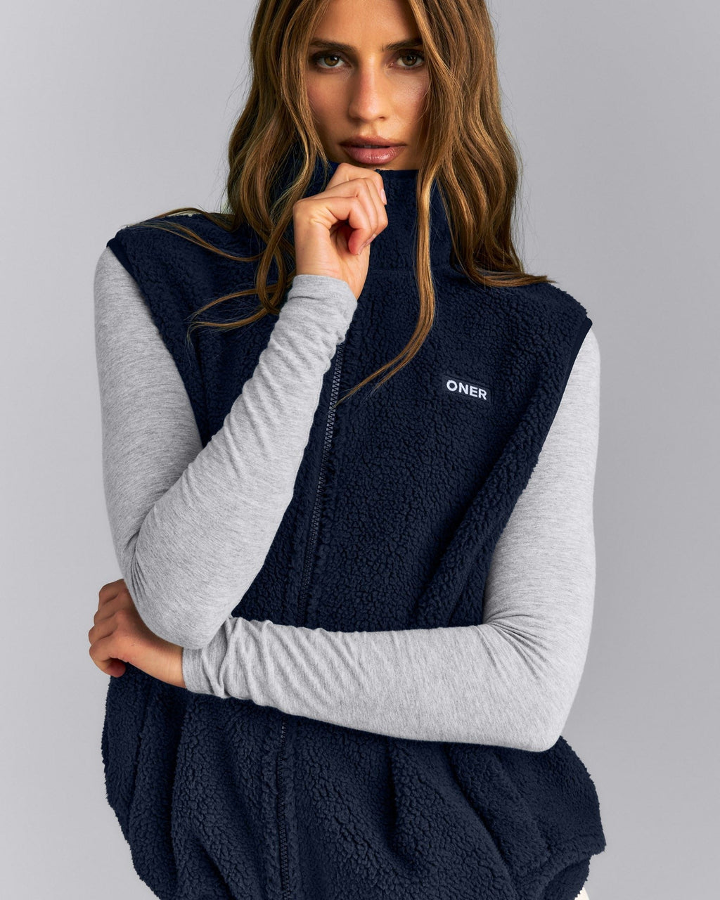 Sherpa Vest | Deep Navy