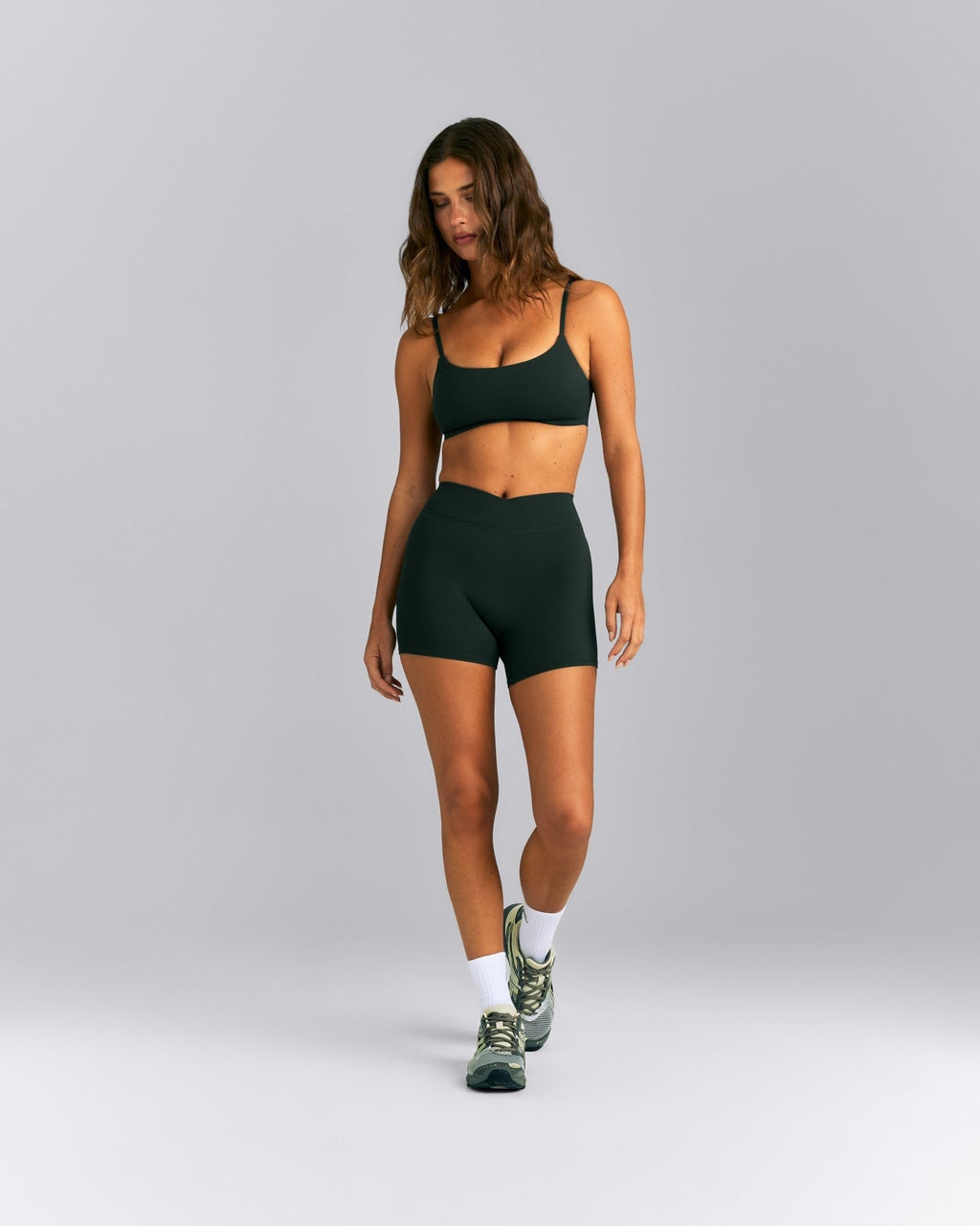 SoftMotionTM Wrap Shorts 6" | Emerald Noir