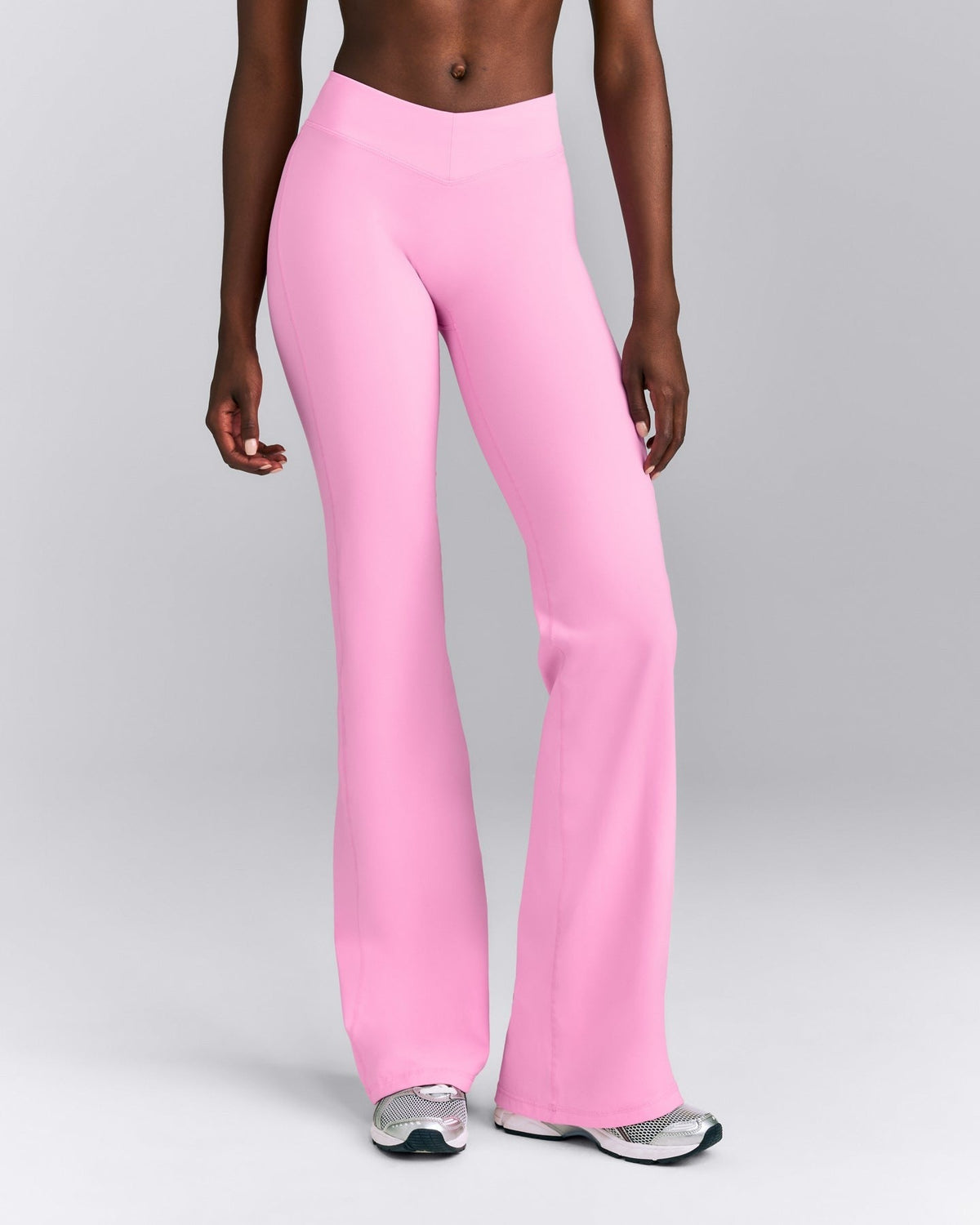 UnifiedMoveTM V Front Mid Rise Flared Pants | Power Pink