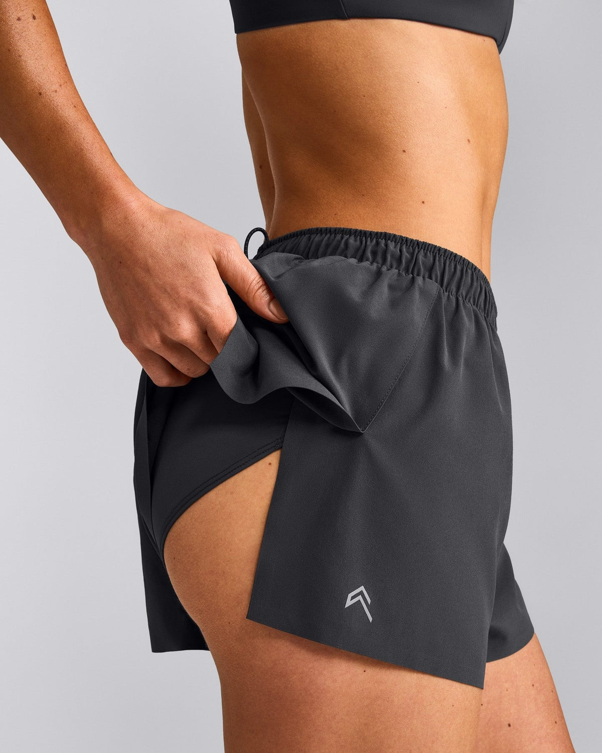 AirMoveTM Lined Shorts 2" with Pocket | Coal