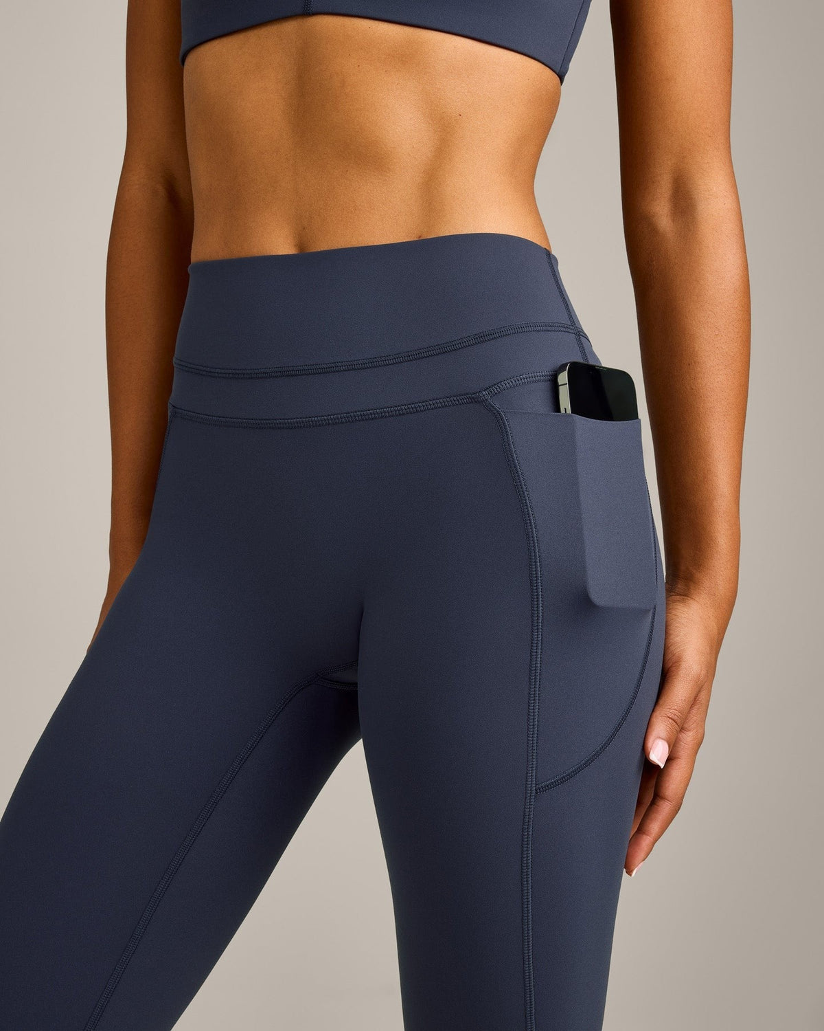 UnifiedMoveTM High Waisted Pocket Leggings | True Blue