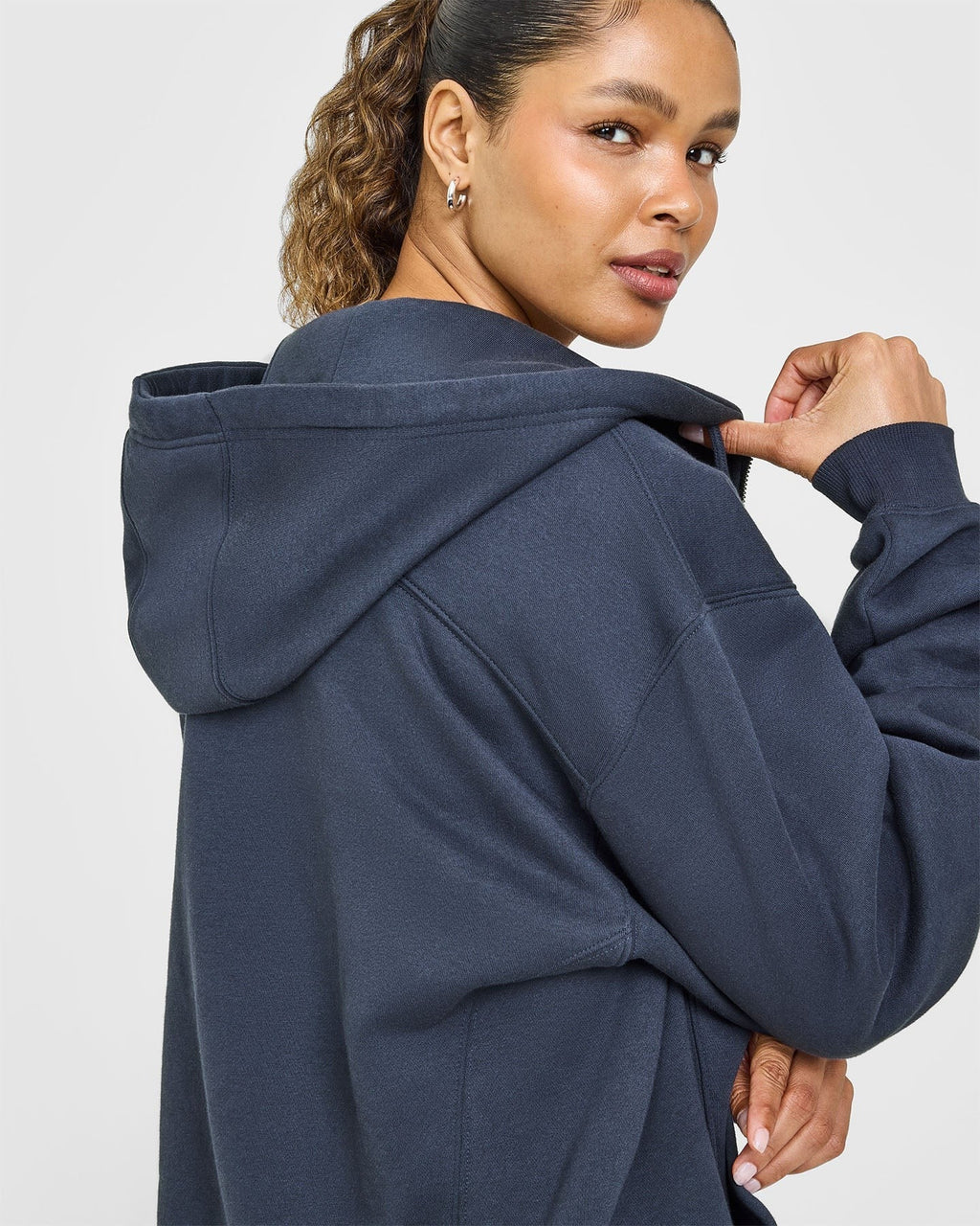 Foundations Zip Up Hoodie | True Blue