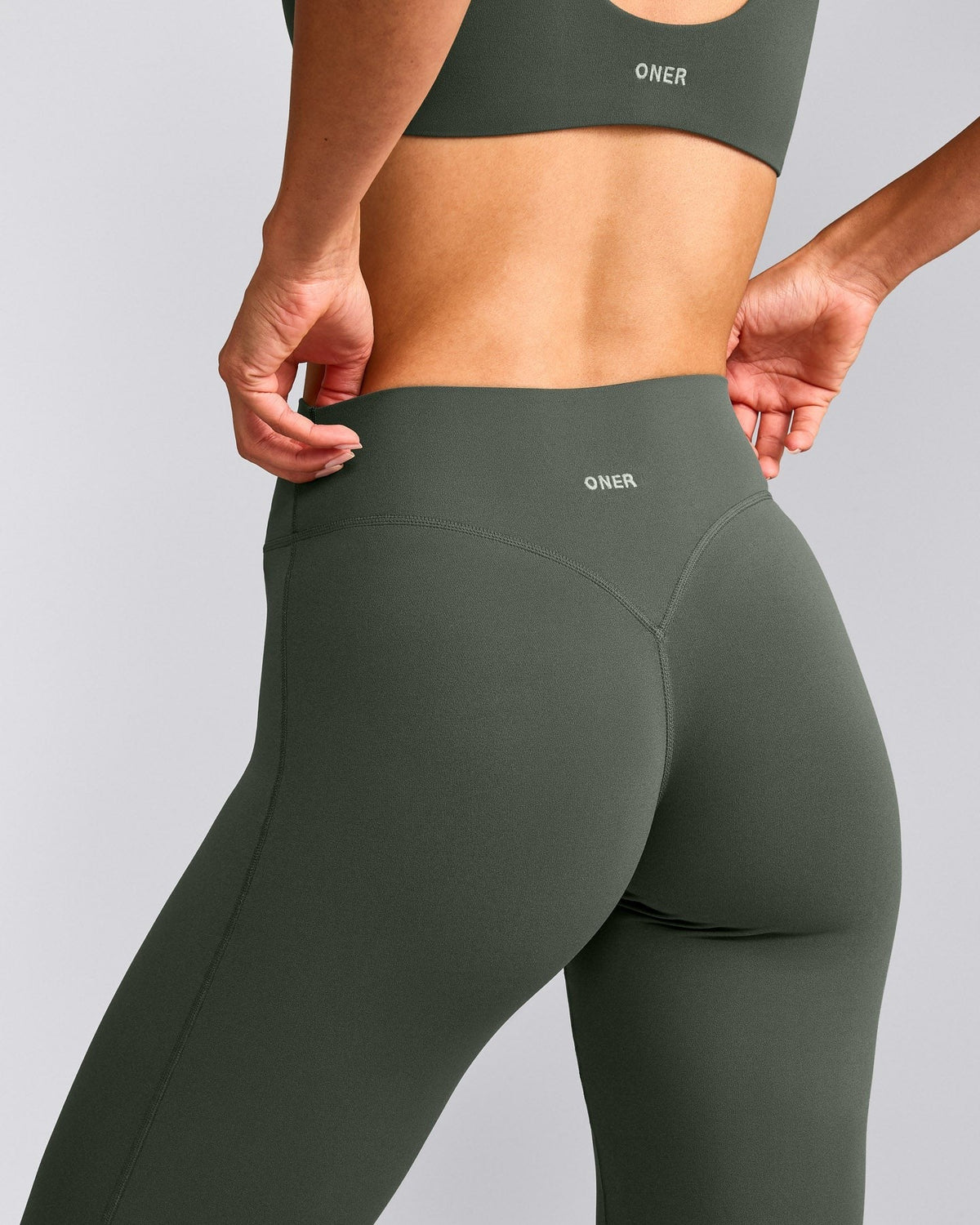SoftMotionTM Flared Pants | Dark Khaki