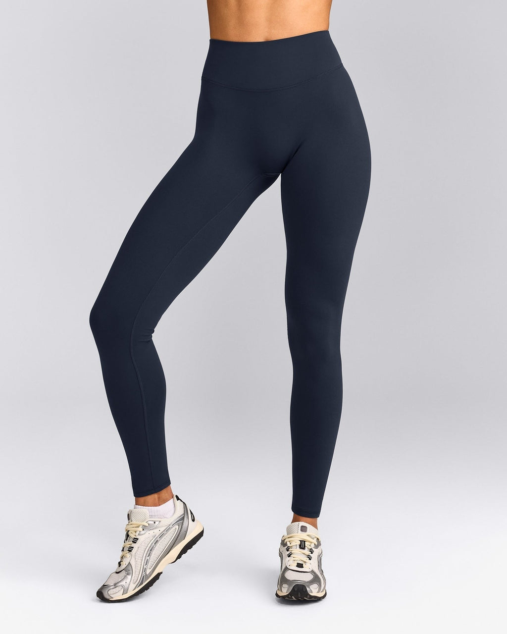 SoftMotionTM High Waisted Leggings | True Blue
