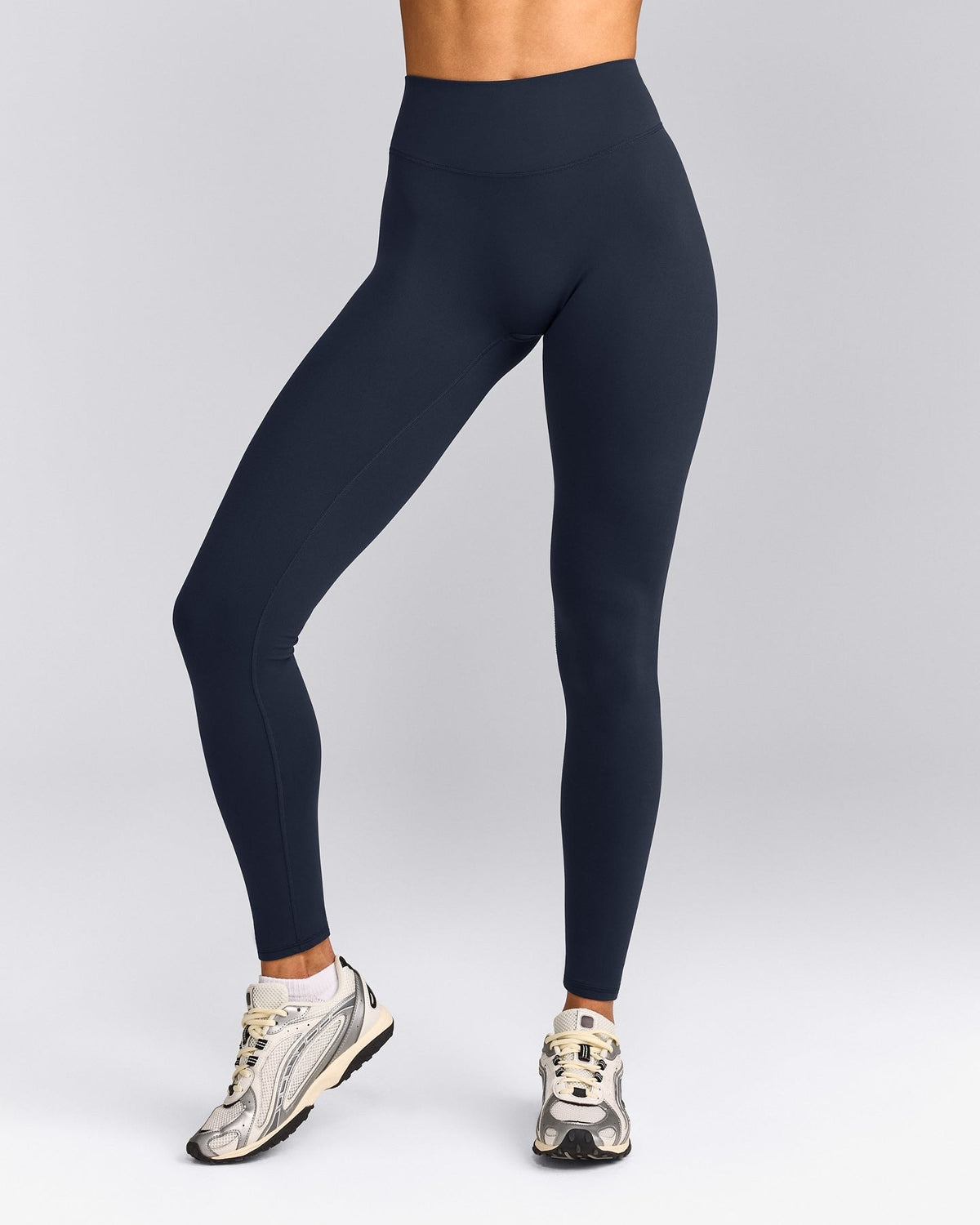 SoftMotionTM High Waisted Leggings | True Blue
