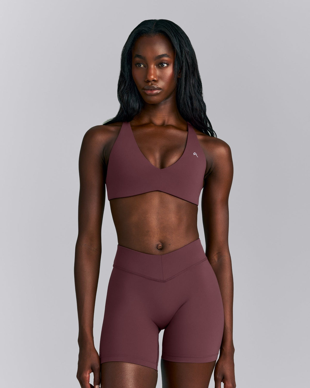 UnifiedMoveTM Cross Back Sports Bra | Velvet Mocha