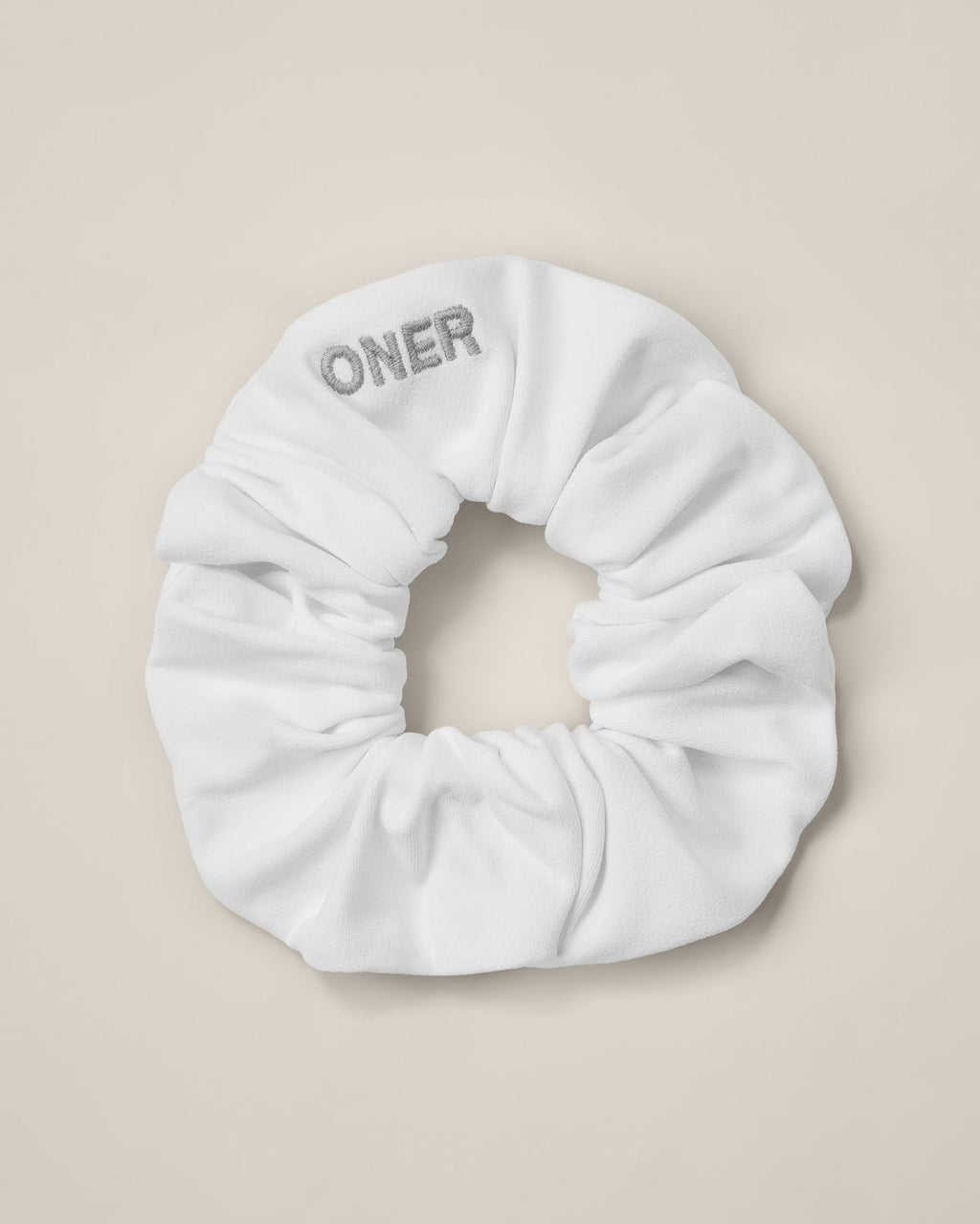 SoftMotionTM Scrunchie | White