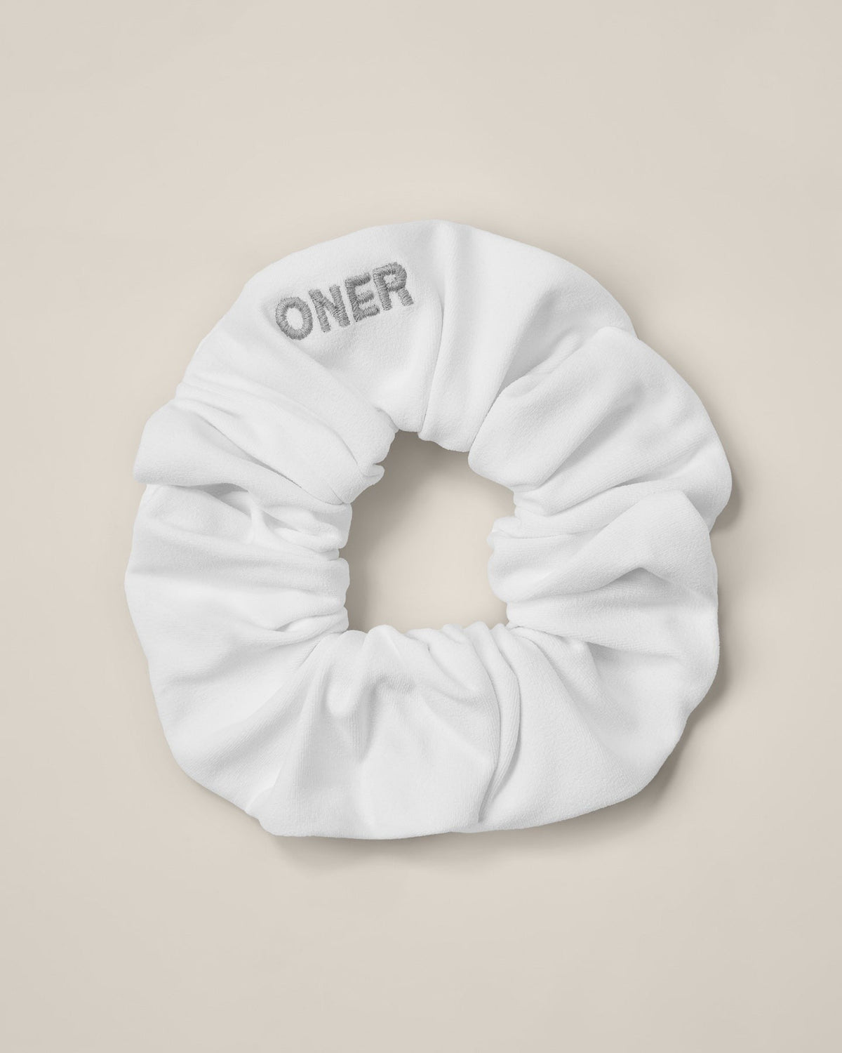 SoftMotionTM Scrunchie | White