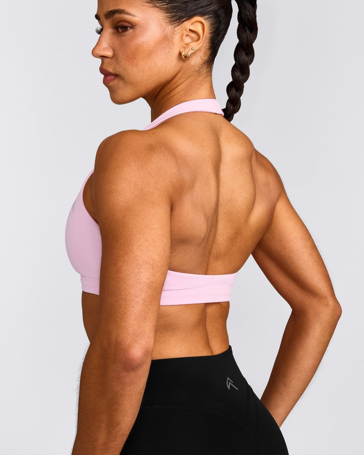 EasyLiftTM Halter Bralette | Chalk Pink