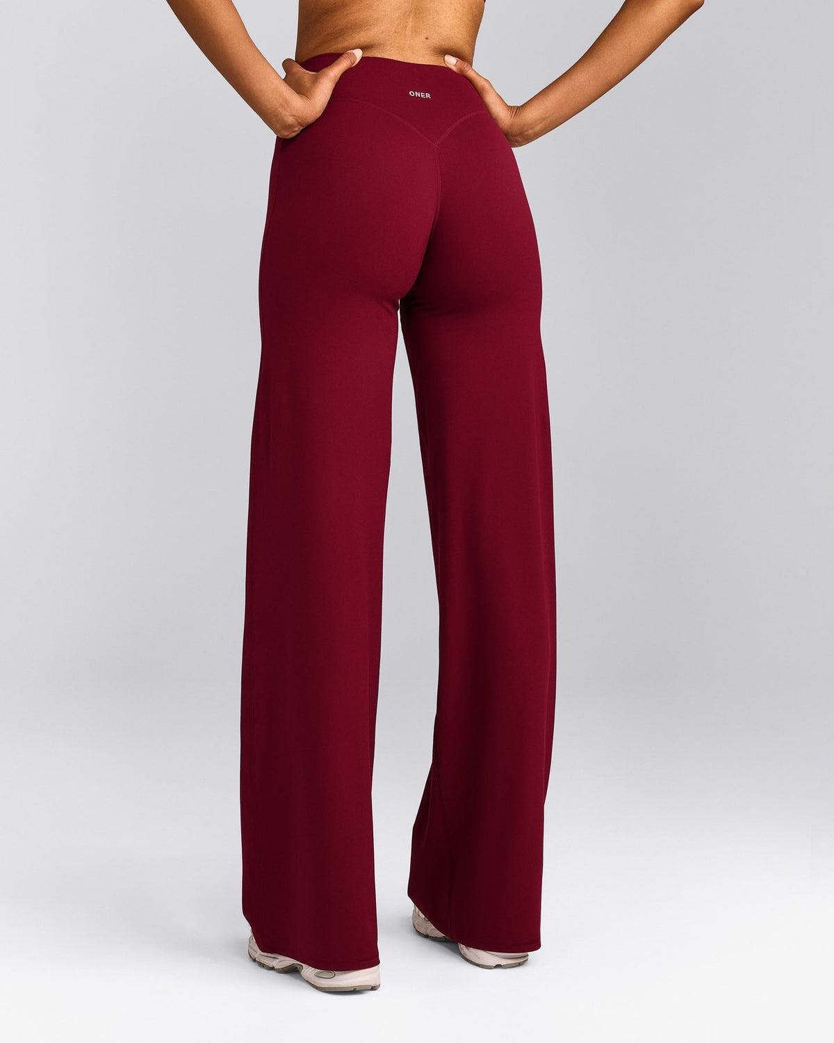 SoftMotionTM Straight Leg Pants | Ruby Red