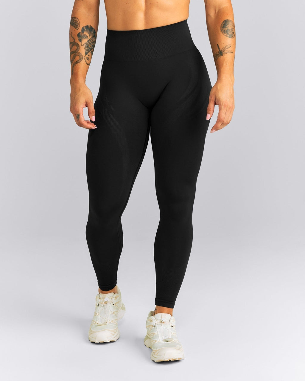 EnhanceLiftTM Seamless High Rise Leggings | Black