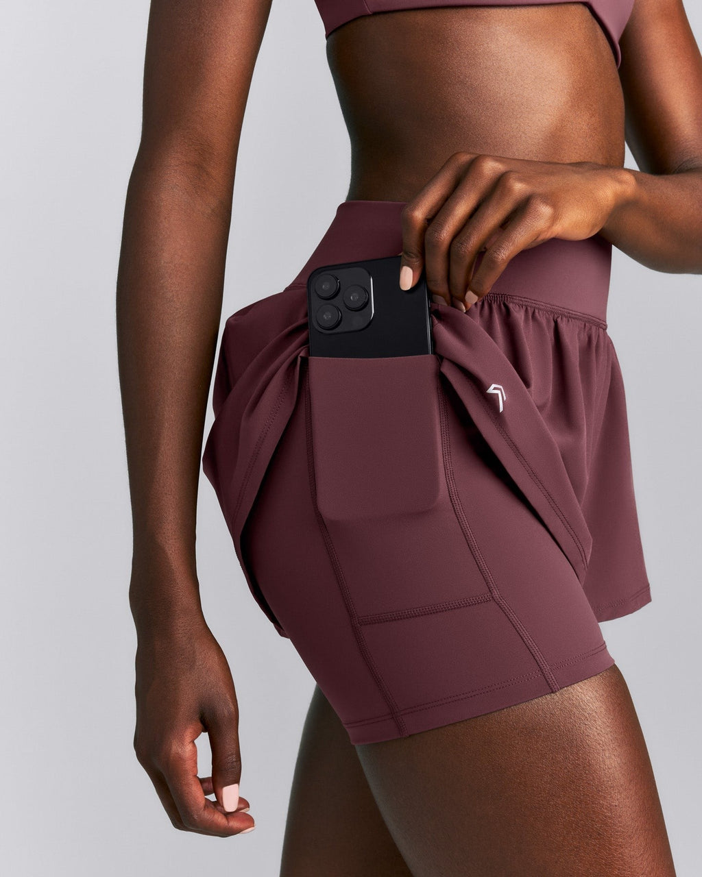 UnifiedMoveTM Two In One Pocket Shorts | Velvet Mocha