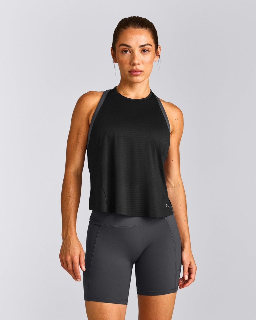 PrecisionMoveTM Drop Armhole Tank Top | Black