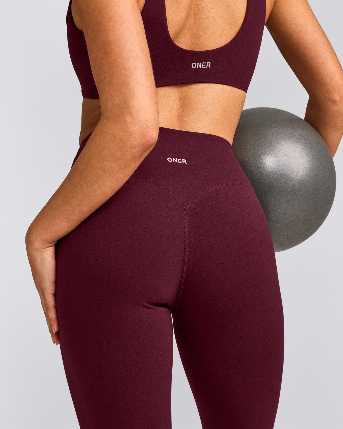SoftMotionTM High Waisted Leggings | Cherry Lacquer Purple