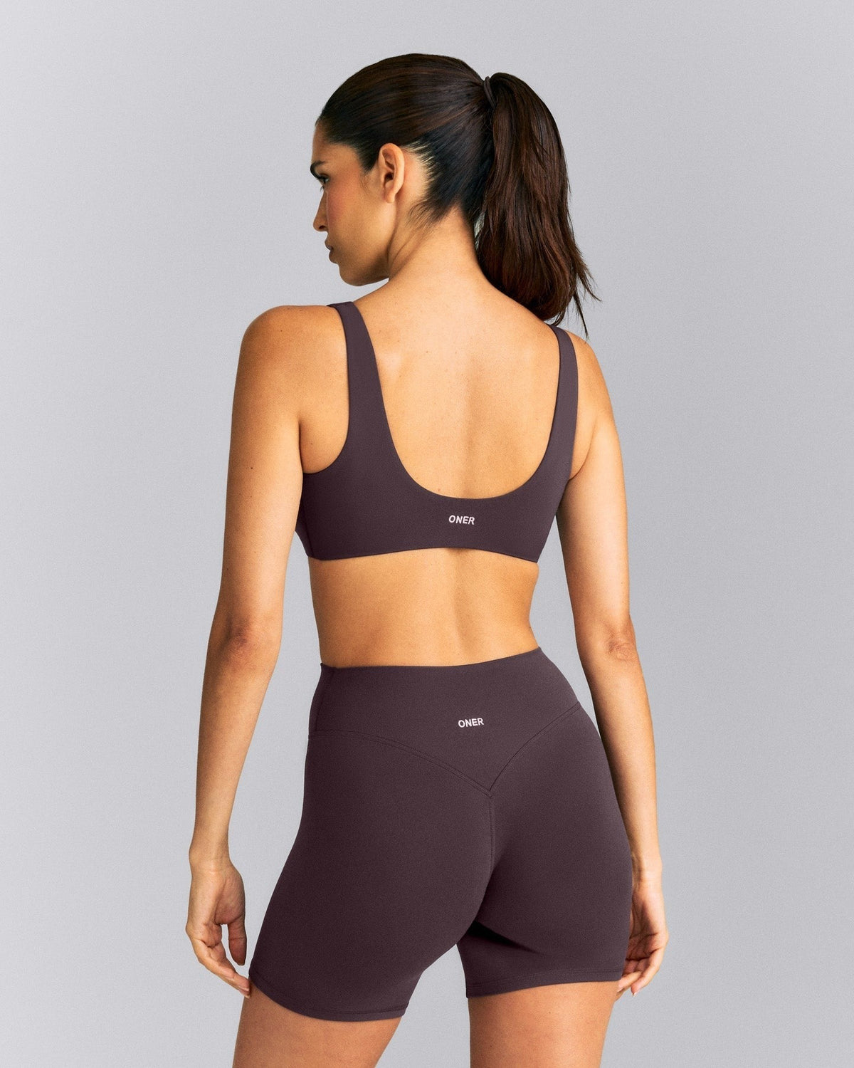 SoftMotionTM Scoop Back Bralette | Dark Umber Brown