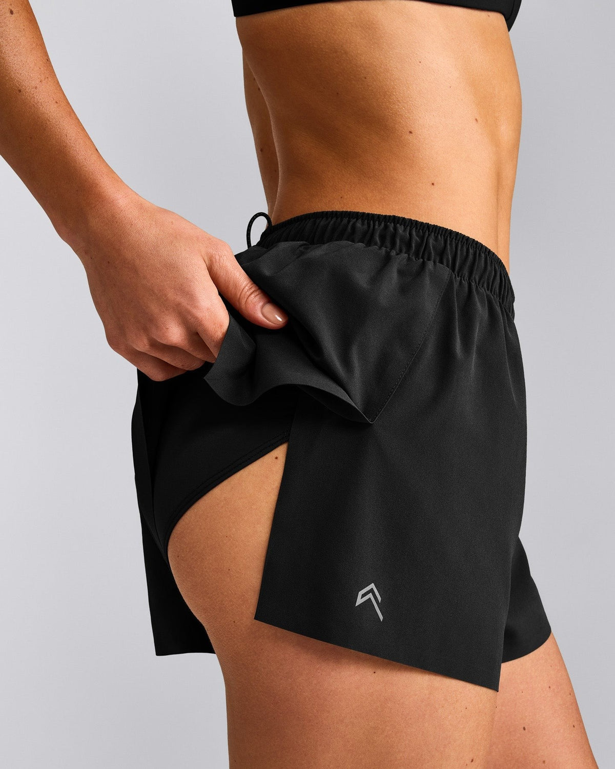 AirMoveTM Lined Shorts 2" with Pocket | Black