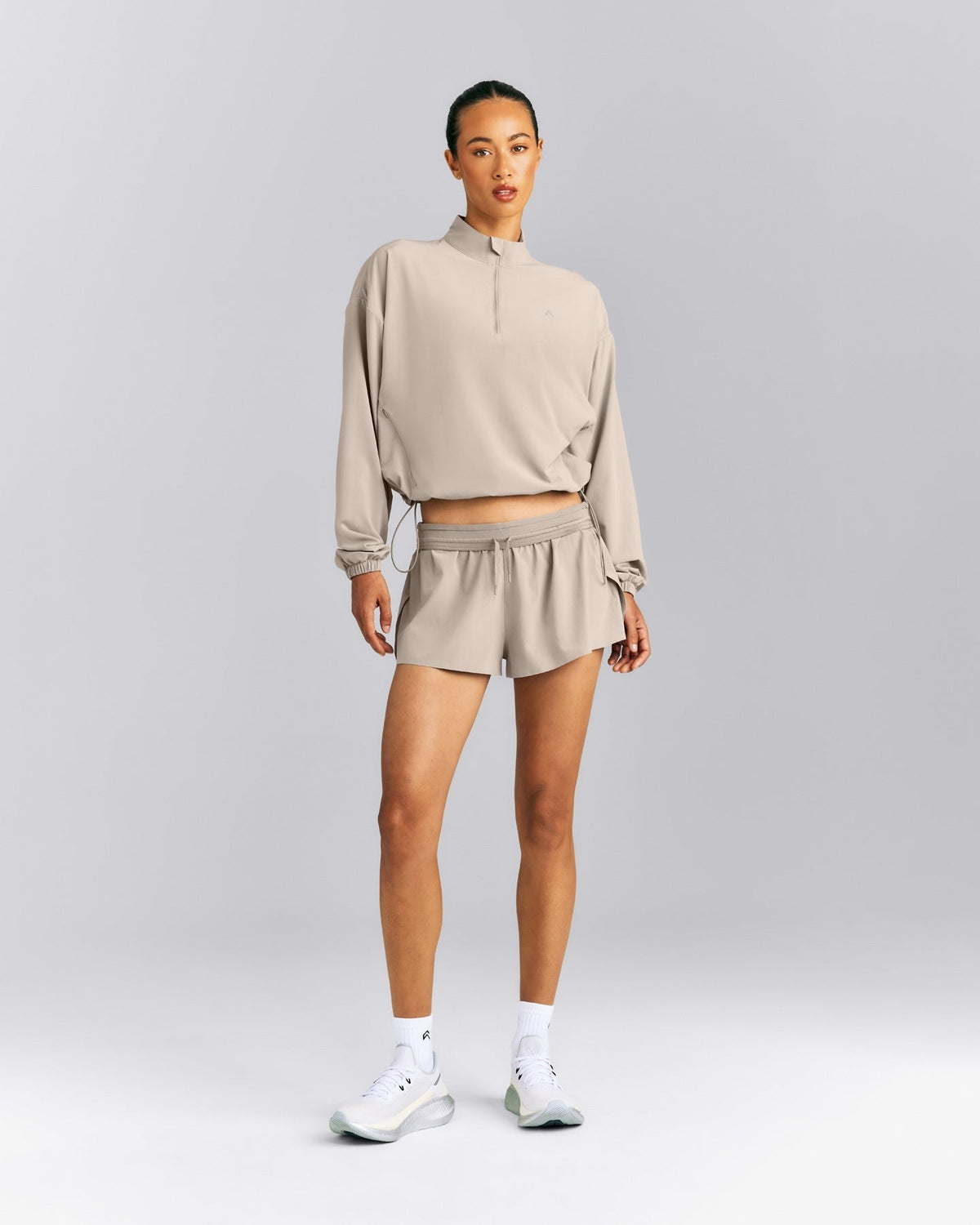 AirMoveTM 1/2 Zip Jacket with Bonding | Warm Sand