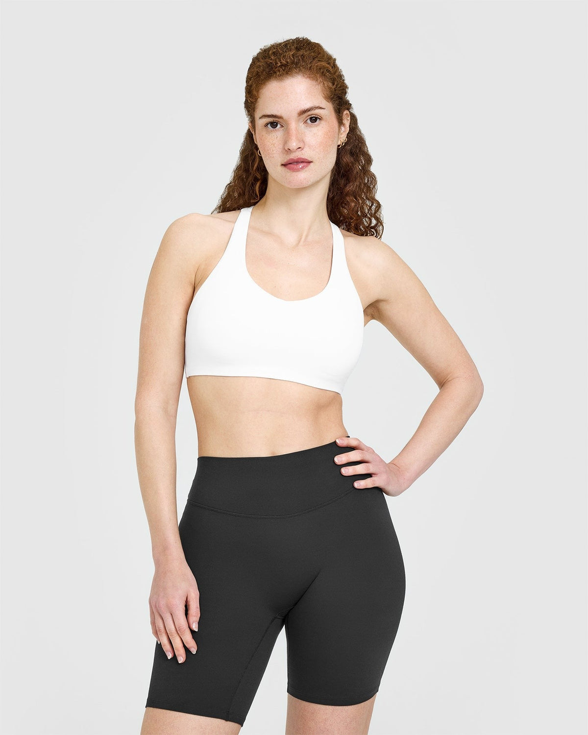 SoftMotionTM Sports Bra | White