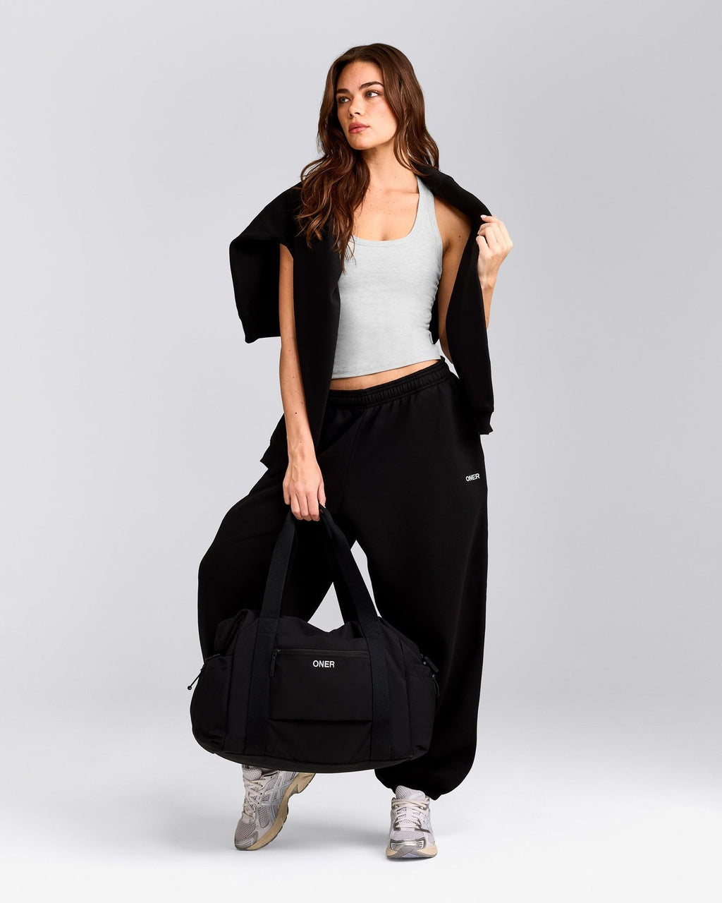 Foundations Cosy Oversized Sweatpants | Black