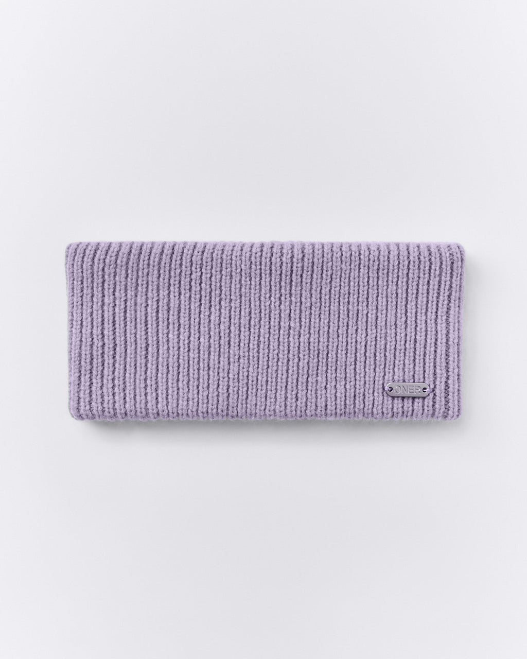 Wool Rib Knit Headband | Lavender Purple