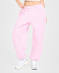 Foundations Oversized Oner Girlfriend Sweatpants | Chalk Pink