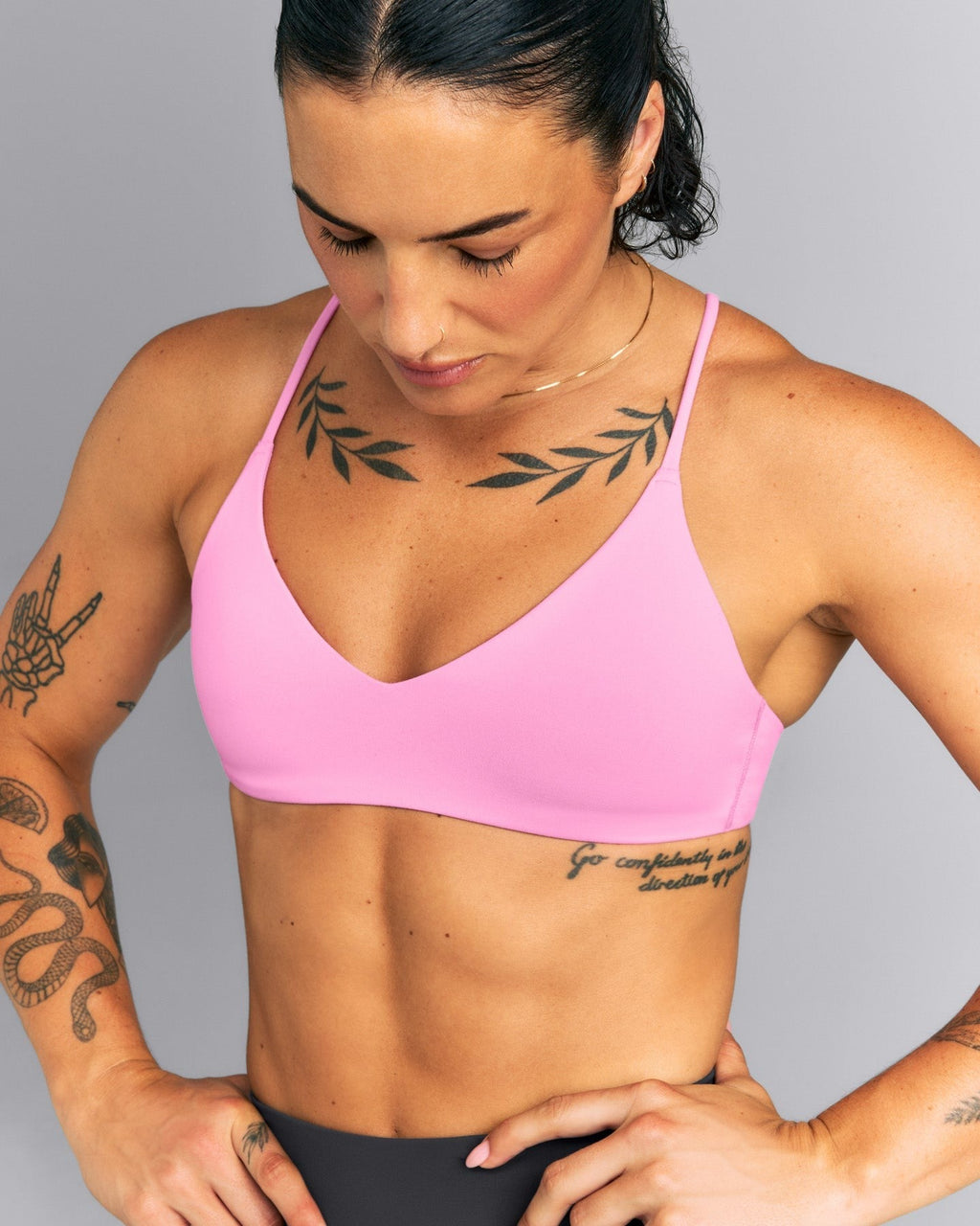 EasyLiftTM Ultra Minimal Bralette | Power Pink
