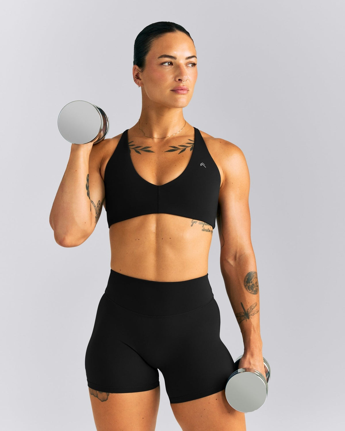 UnifiedMoveTM High Waist Shorts 6" | Black