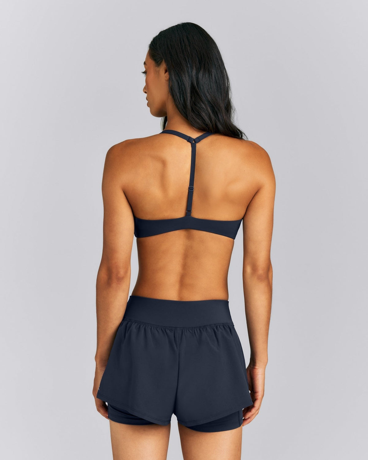UnifiedMoveTM T Back Minimal Bralette | True Blue