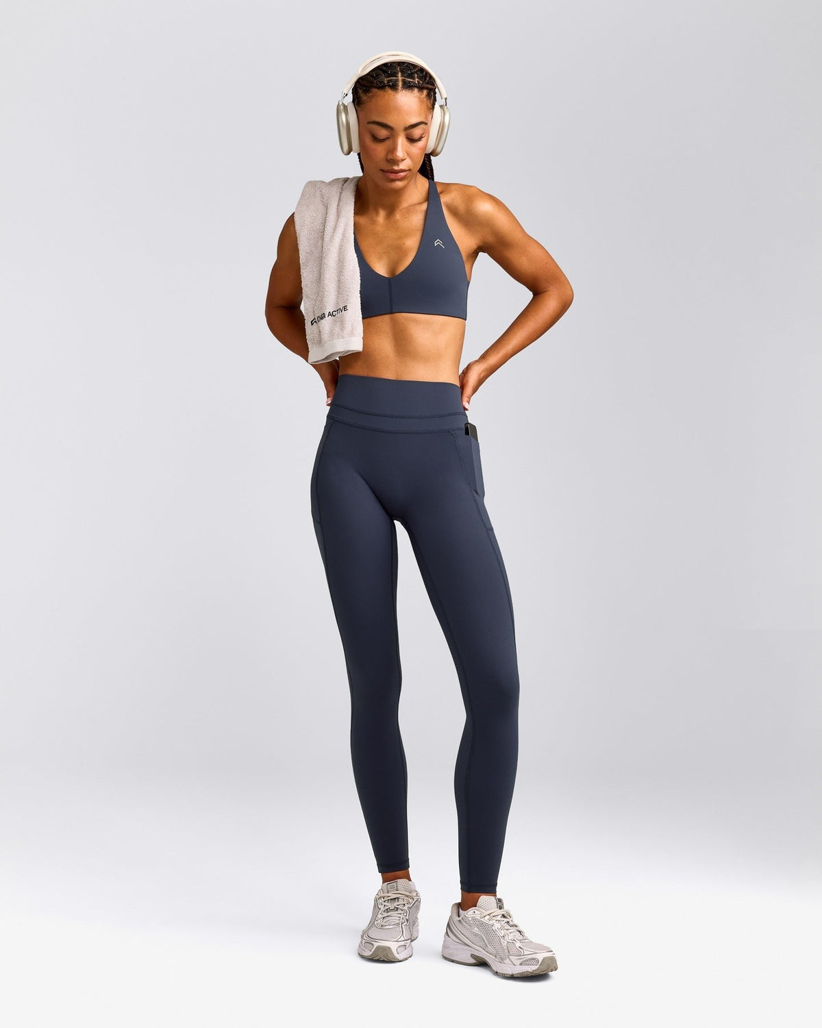 UnifiedMoveTM High Waisted Pocket Leggings | True Blue