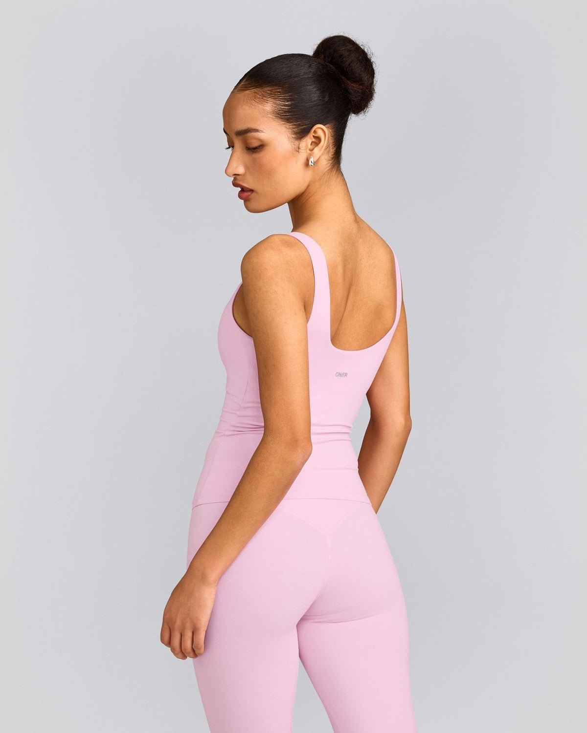 SoftMotionTM Scoop Neck Tank Top | Chalk Pink