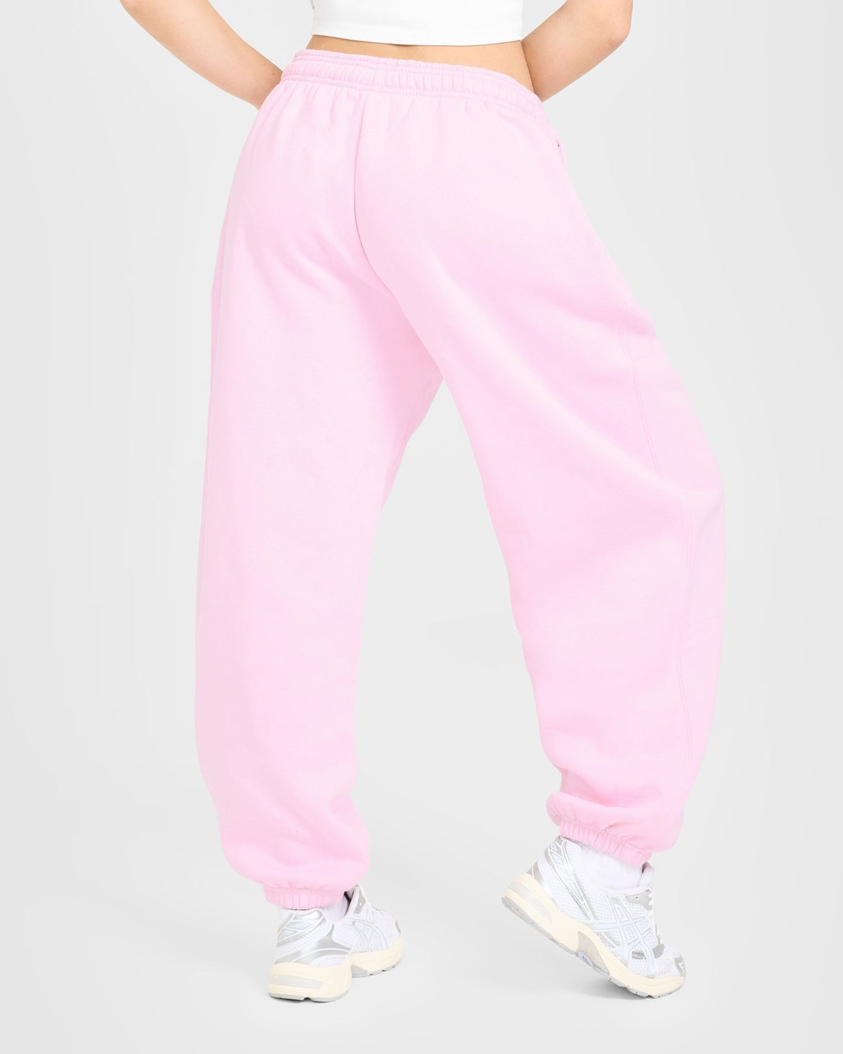 Foundations Oversized Oner Girlfriend Sweatpants | Chalk Pink